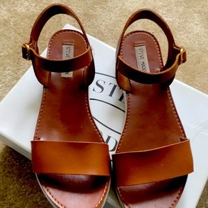 Brown thick sole Steve Madden Sandals